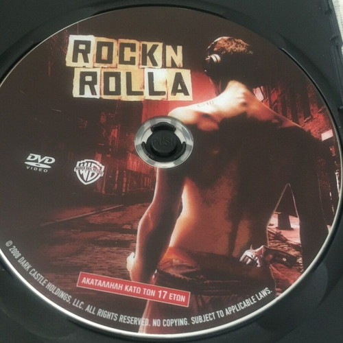 Rock n Rolla DVD like new, action with subtitles