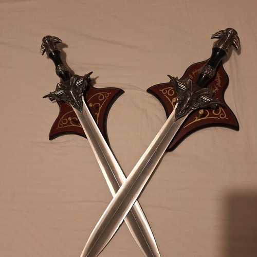 Fantasy sword set used, inspired by Lord Of The Rings