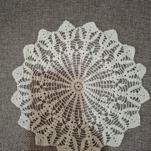 Small doily used