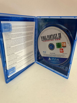 Final Fantasy XII: The Zodiac Age PS4 like new, remastered edition
