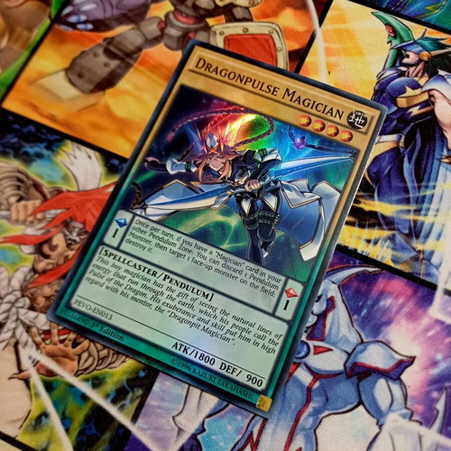 Dragonpulse Magician PEVO Super Rare Yu-Gi-Oh! card
