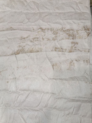Polyester fabric set, 5 pieces, 0.45x1.32 m
