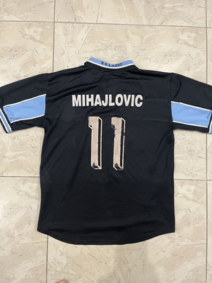 Lazio Mihajlovic Authentic Jersey used, size Small