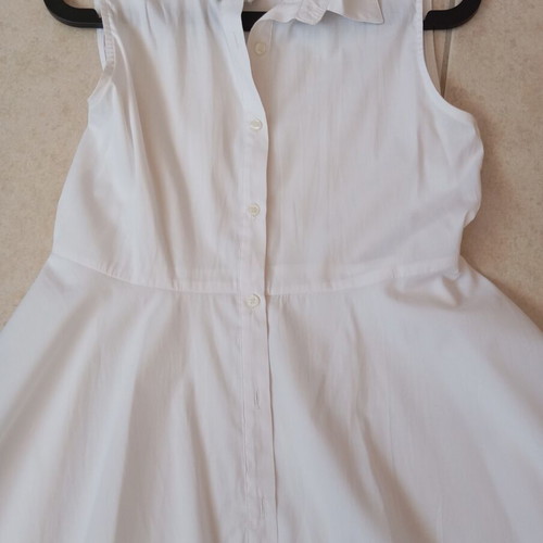 Asymmetric women's shirt new, size L, white