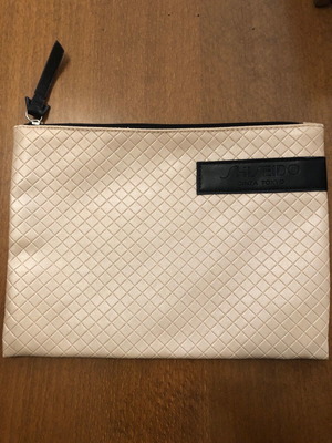 Shisheido quilted toiletry bag like new 24x18 cm