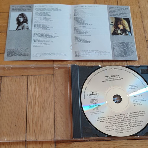 Two Rooms CD celebrating songs of Elton John & Bernie Taupin