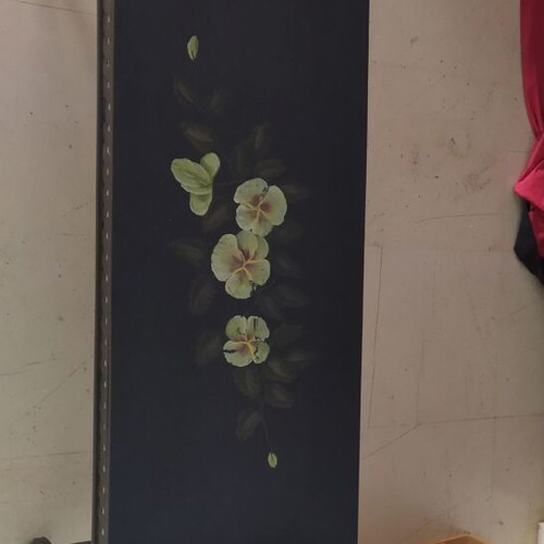 Vintage metal bedroom bench