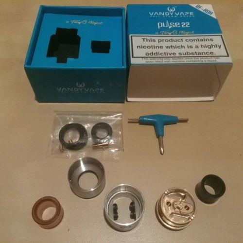 Vandyvape Pulse 22 RDA SS 22mm used
