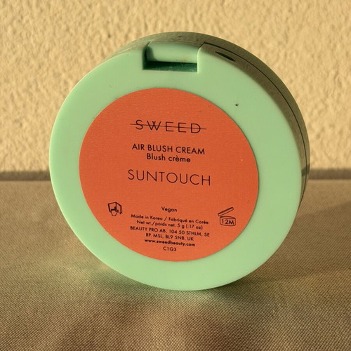 Sweed Air Blush Cream used, shade Suntouch