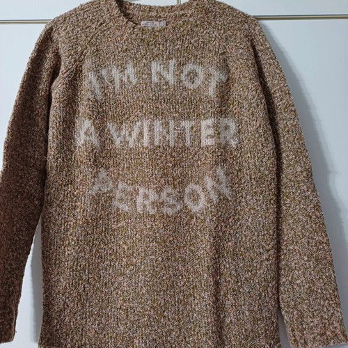 Bershka Sweater XS Beige Like New