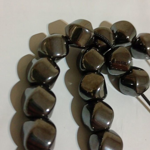 Hematite Komboloi with Helical Beads like new