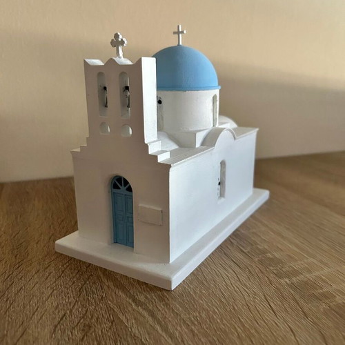 Seven Martyrs like new, Sifnos model made of porcelain