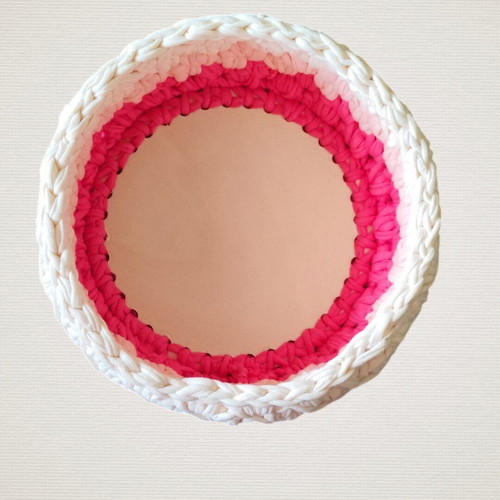 Handwoven basket new, Ø15 cm