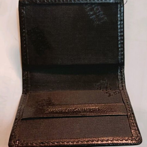 Mont Blanc card holder new, black leather