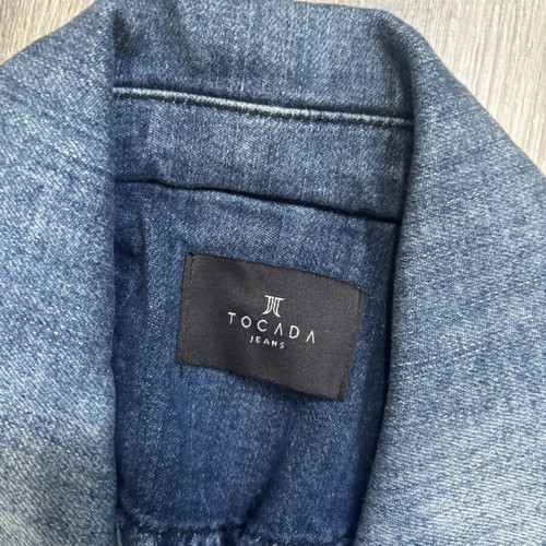 Denim jacket for women, blue, size S