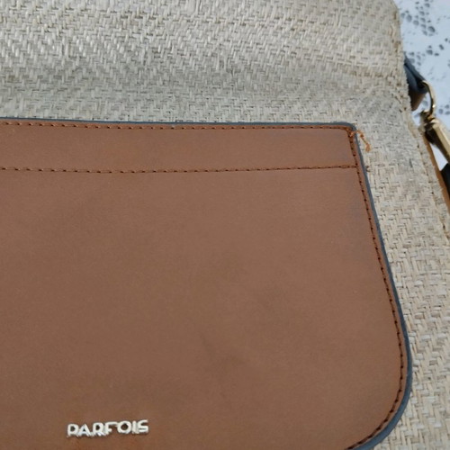 Small fur shoulder bag branded used