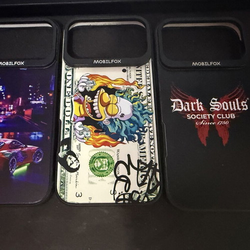 IPhone 17 Pro Max MobilFox cases, like new, pack of 3