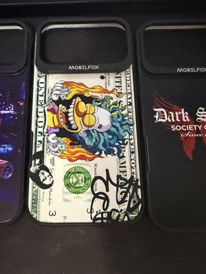 IPhone 17 Pro Max MobilFox cases, like new, pack of 3