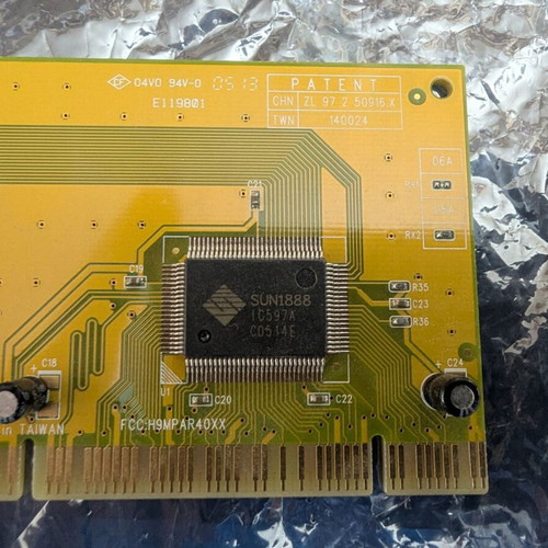 Sunix SUN1888 PCI Parallel Port Card LPT Printer CNC (IC597A)