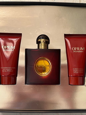 Κασετίνα OPIUM yls μεταχειρισμένη με άρωμα 50ml, gel douche, body moist
