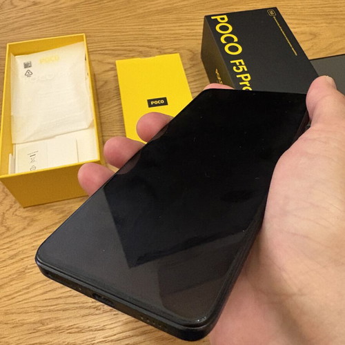 Xiaomi Poco F5 Pro smartphone like new, 256GB, Dual SIM, black