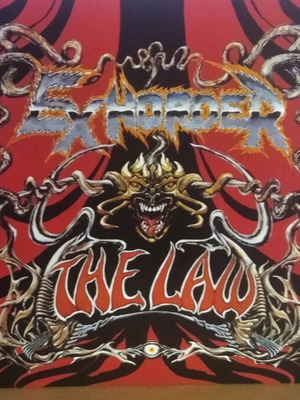 Exhorder The Law vinyl like new, limited edition