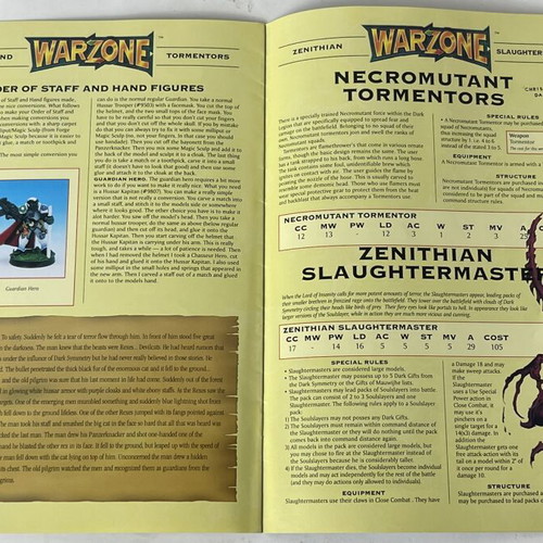 Chronicles from the Warzone #5 1997 tabletop wargame magazine used