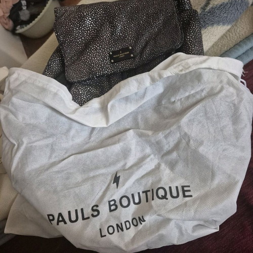 Backpack Paul's Boutique used, black, medium size
