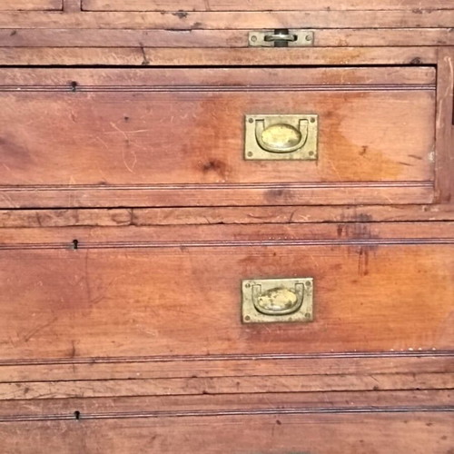 British military chest of drawers used, late 19th century