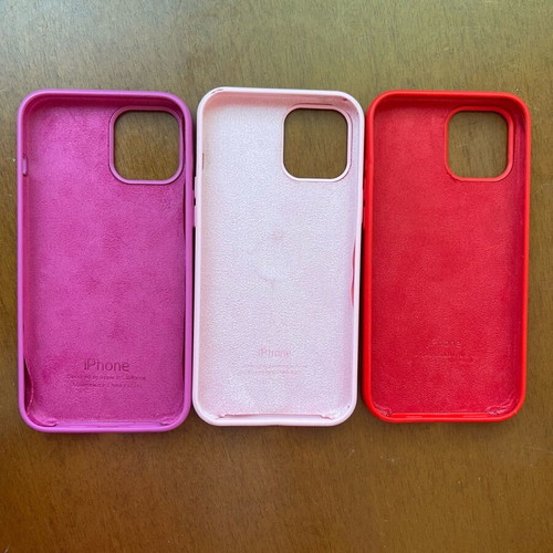 Apple cases for iPhone 12 Pro Max used, set of 3 with wear