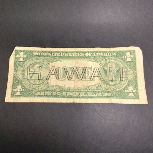 1 dollar Hawaii 1935 used