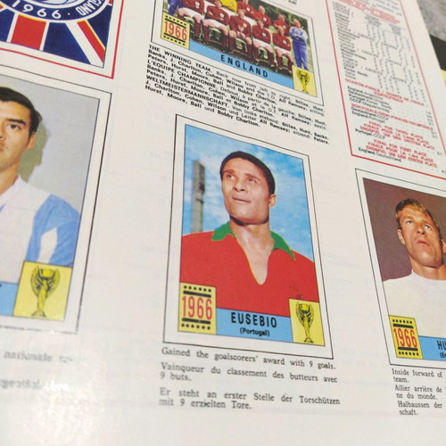 Complete Panini sticker album collection World Cup like new