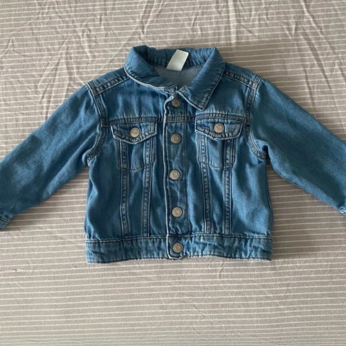H&M denim jacket like new 18m 86cm