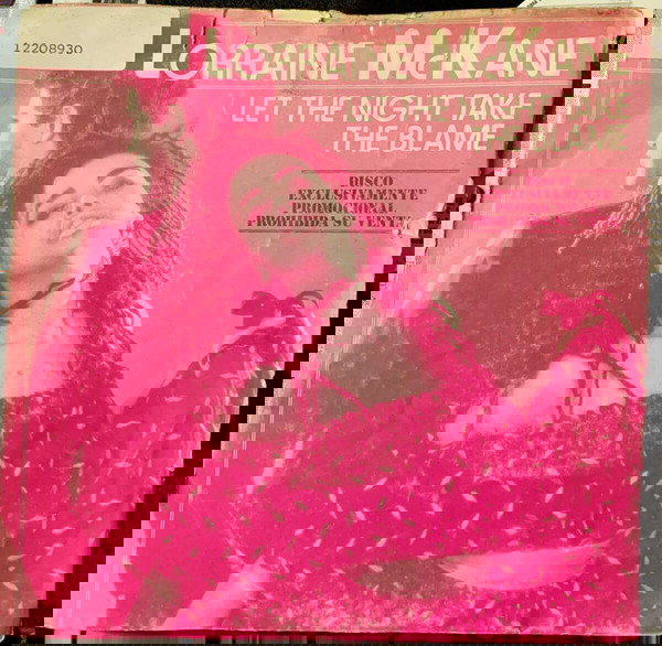 1984 (Promo) Lorraine McKane – Let The Night Take The Blame , Vinyl, 7", 45 RPM,