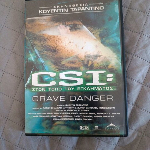 CSI DVD used