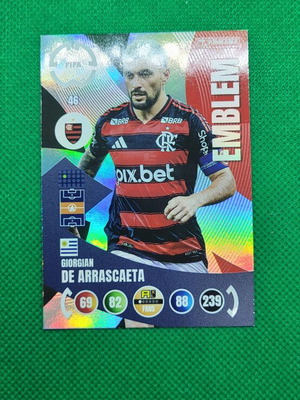 De Arrascaeta Emblem Adrenalyn XL Panini FIFA Club World Cup 2025 card new
