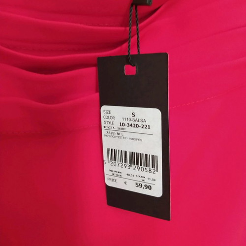 Toi&Moi skirt and blouse set new, red, size small