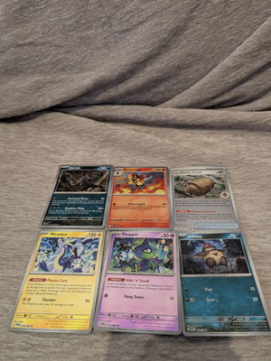 Pokémon TCG Pitch Black Holo and Reverse Holo new
