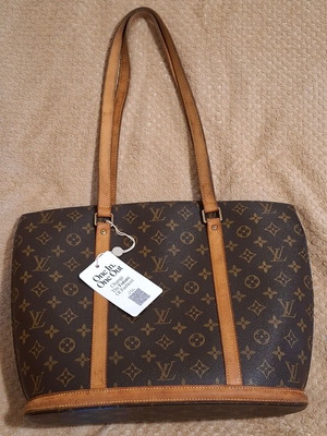 Louis Vuitton Babylone shoulder bag used, beige and brown