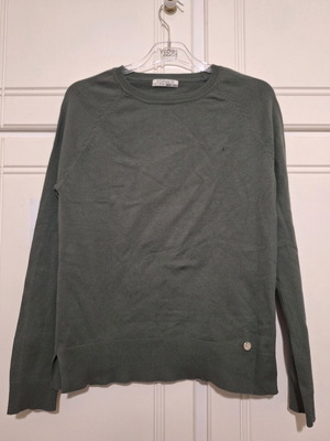 Pop-Air knit gray-khaki sweater like new, size M