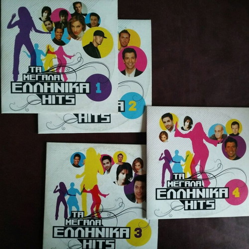 Ta Megala Ellinika Hits CD used, pack of 4