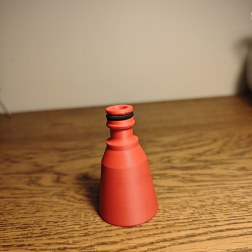 3D Printed Watering Nozzle like new, multicolor