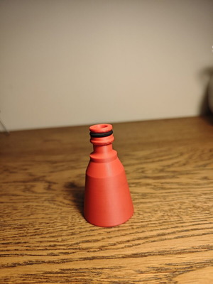 3D Printed Watering Nozzle like new, multicolor