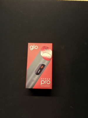 Glo Hyper Pro καινούργιο, κόκκινο και μαύρο με θήκη και καλώδιο φόρτισης