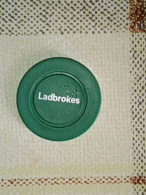 Ladbrokes collectible brand new, diameter 4cm, thickness 3mm