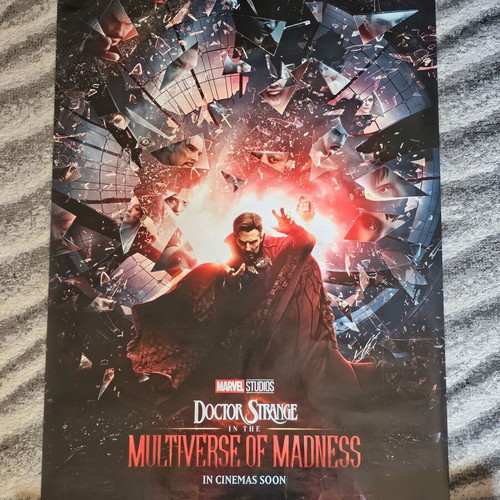 Doctor Strange Multiverse of Madness Cinema Poster used