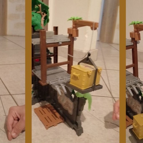 Playmobil Explorers Headquarters and T-Rex like new
