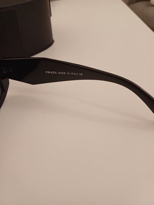 Premium Black Geometric Prada Sunglasses new, full luxury set