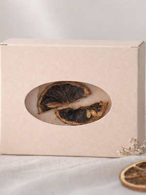 Handmade soap new with dried oranges