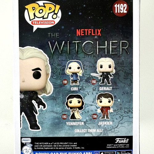 Funko Pop Television The Witcher Geralt 1192 new